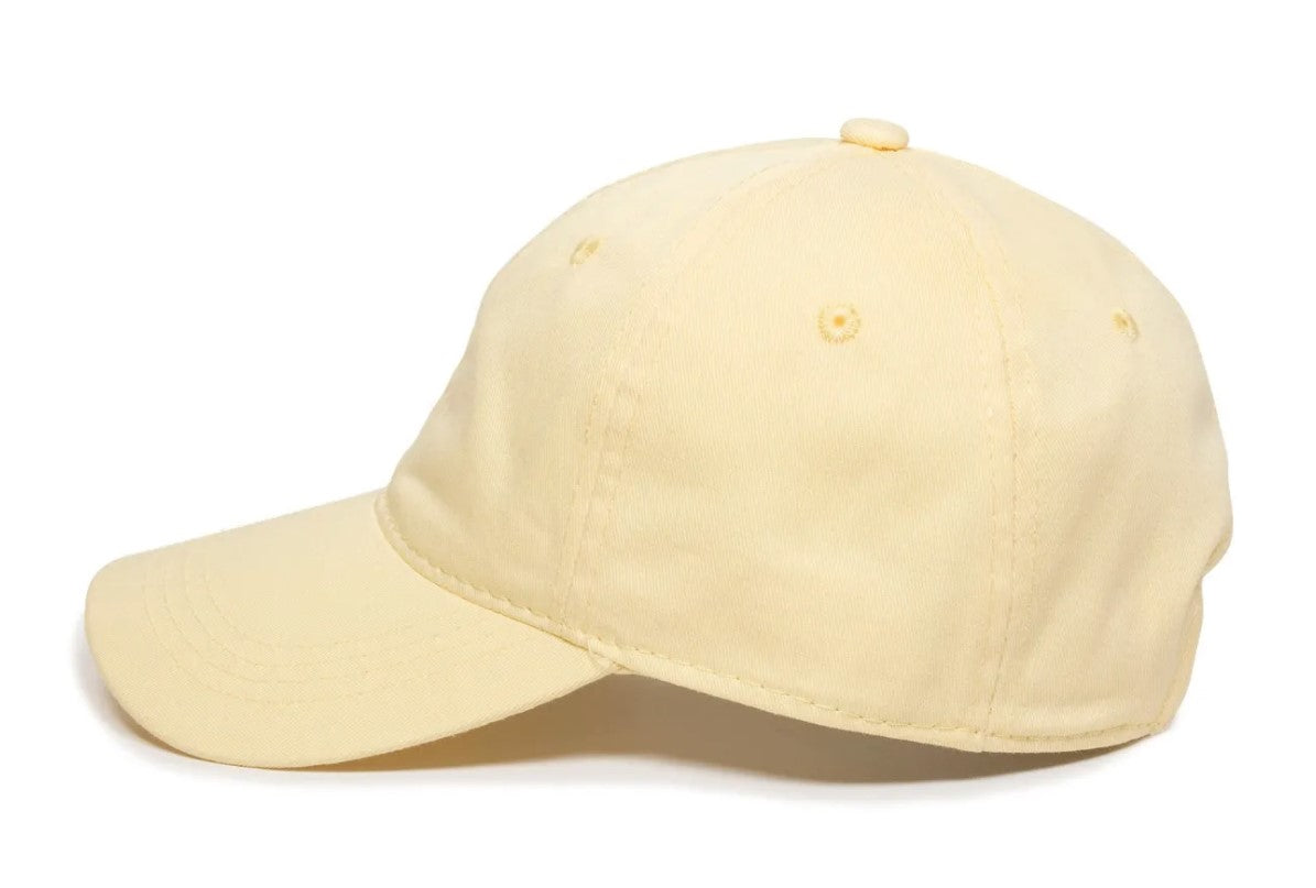Yellow Unstructured Hat